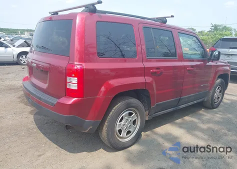 2016 Jeep Patriot Sport z USA, uszkodzony, nr VIN 1C4NJPBB9GD562508